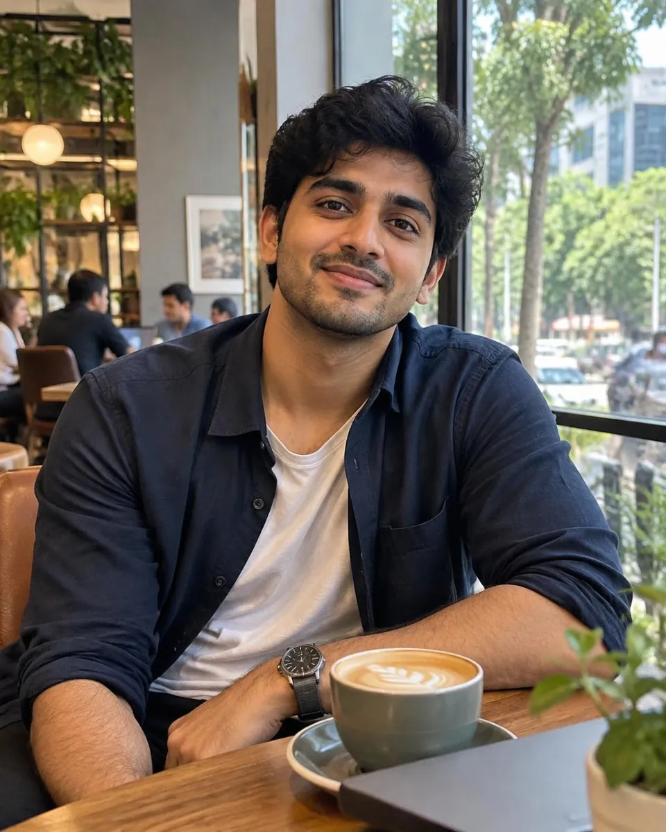Aarav enjoying time in the city